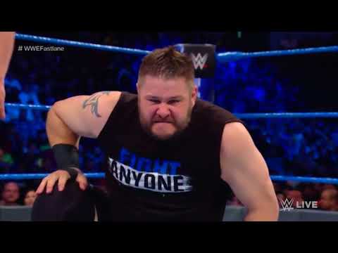 Baron Corbin vs  Kevin Owens  SmackDown LIVE, Feb  13, 2018