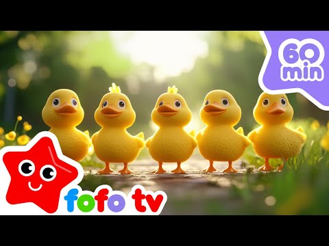 Five Little Ducks | 1 Hour Sing Along Classic Nursery Rhymes and Kids Songs | @FoFoTVNurseryRhymesKidsSongs