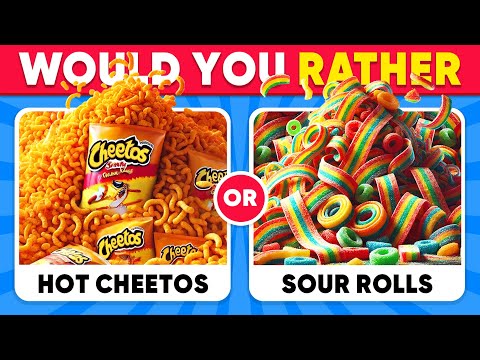 Would You Rather...? Savory Vs Sweet Edition 🍕🍬 Daily Quiz