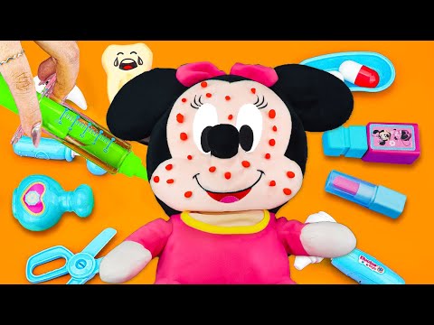 78 Minutes Satisfying with Unboxing Cute Pink Disney Minnie Mouse Makeup Toys | Review Toys ASMR