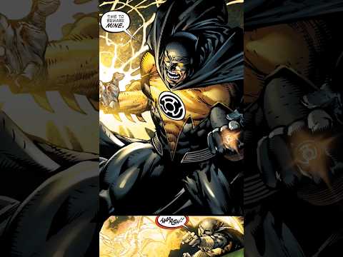 Batman Becomes A Yellow Lantern| #batman #absolutebatman #superman #dc #fyp #dceased #dccomics #dceu