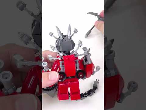 LEGO Skibidi Toilet Multiverse | Titan Drillman | Fully Movable Unofficial Lego Big Figure #Shorts