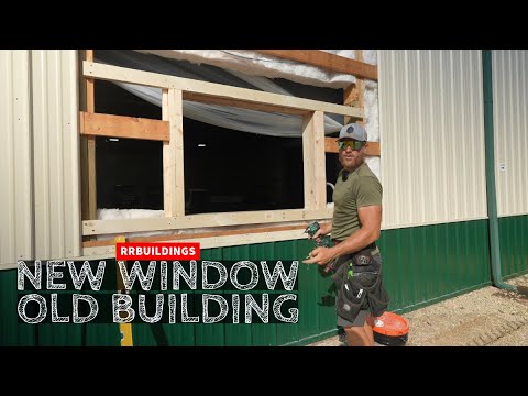 New Window Installation in an Old Building