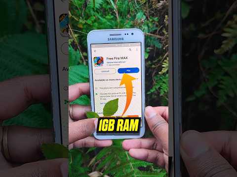 Can We Play Free Fire Max In 1GB Ram?