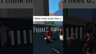 I think moto moto likes you😳 #mm2 #robloxcomedy#mm2video#rblx#roblox#robloxmm2#shorts#jojosiwa#fyp