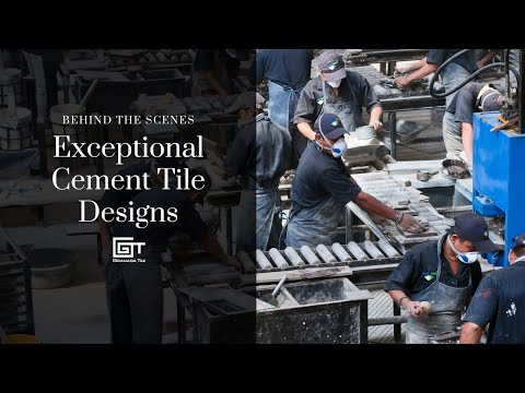 Behind the Scenes -  Exceptional Cement Tile Design