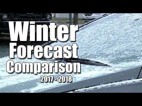 Winter Forecast Comparison: 2017-2018