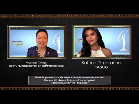 KATRINA DIMARANAN INTERVIEW CHALLENGE | Miss Universe Philippines 2021