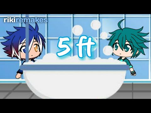 Two bros chillin' in the hot tub | Gacha Life Remake