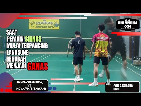 PEMAIN SIRNAS TERPANCING BERUBAH GANAS | Nova/Fikri Vs Kevin/Ade | Assu'ada Super Smash 2024