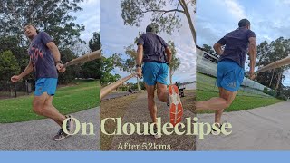 On Cloudeclipse after 52 kms| 昂跑 Cloudeclipse 52公里后的穿着体验