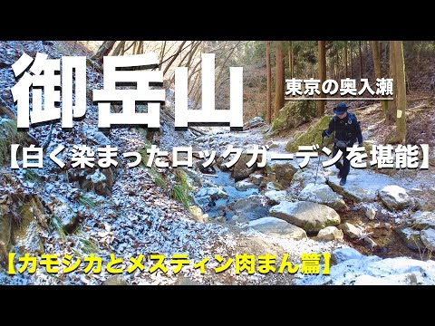 【御岳山】東京の奥入瀬が雪景色に！メスティン使って肉まんにも挑戦！（関東百名山）