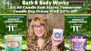 Bath & Body Works $11.95 Candle Sale Starts Tomorrow - Candle Day Prices With 25% Off!