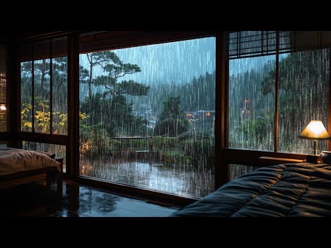 Echoes of Rain in a Quiet Bedroom | The Perfect Ambience