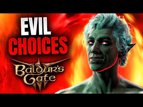 Baldur's Gate 3 - 10 Most EVIL CHOICES You Can Possibly Make (2024 Edition)