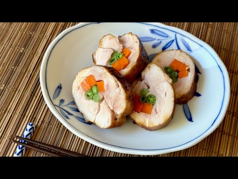 Rolled Chicken with Vegetable - Japanese Cooking 101