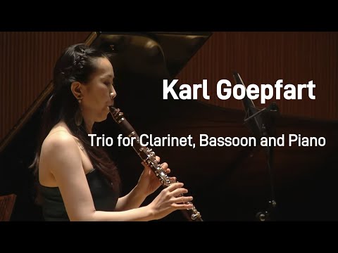 SSO in Chamber: Karl Goepfart - Trio for Clarinet, Bassoon and Piano, Op. 75