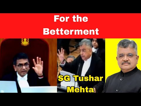 SG Tushar Mehta to CJI DY Chandrachud, Supreme court