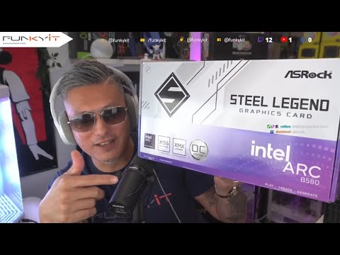 The Funky Kit Show LIVE Ep.316 - Gigabyte Z890 AORUS ELITE X ICE, Intel ARC B580, Prize Giveaways