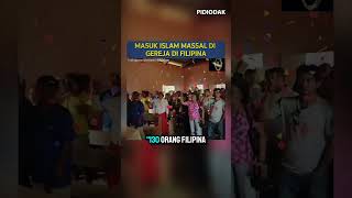 Masuk Islam Massal Di sebuah Gereja #mualaf #muallafdunia