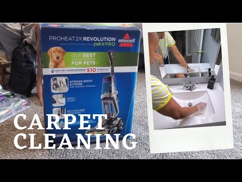 BISSEL PROHEAT 2X REVOLUTION REVIEW | *ULTIMATE* DEEP CLEAN | CARPET CLEANING 2021