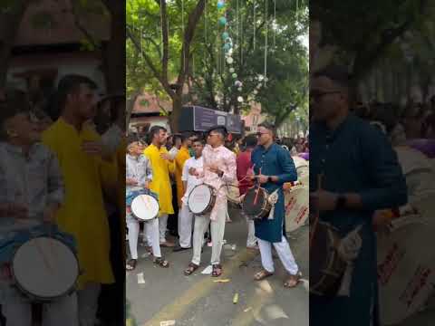 वाद्यरंग ढोल ताशा पथक | दिवाळी पहाट ठाणे | एक जल्लोष मानाचे ताशावादक #diwali #thane #viral #marathi