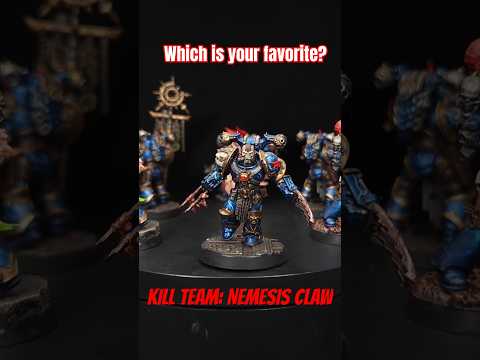 Night Lords Kill Team  - #warhammer #warhammer40k #paintingwarhammer