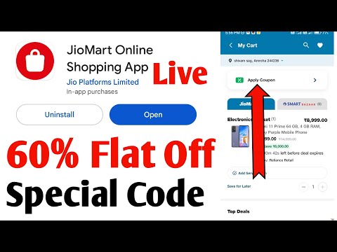 Jiomart coupon code | jiomart coupon code today | jiomart coupon codes