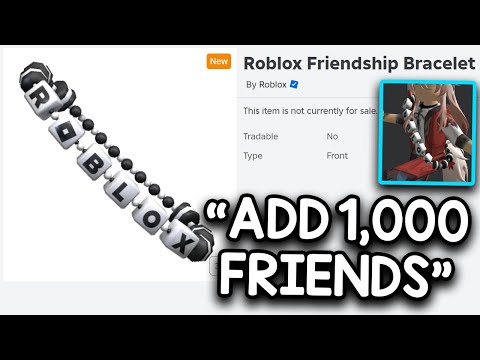 Roblox Forces You To Add 1000 Friends...