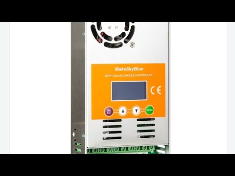 MAKESKYBLUE 60A 12V 24V 48V WIFI MPPT SOLAR CHARGE CONTROLLER V119