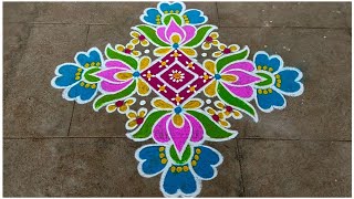 Pongal Special Rangoli Design 2025/ Margazhi / Rangoli / Kolam / Muggulu / New / Sashti Pooja / Easy