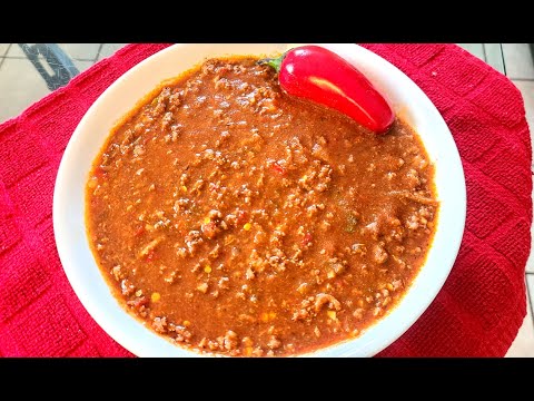 Spicy Louisiana Style Chili