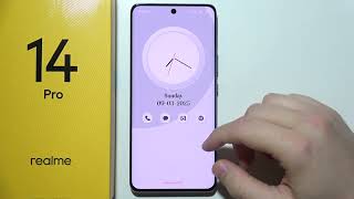 Realme 14 Pro: How to Set Classic Clock Style on Lock Screen