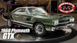 1968 Plymouth GTX For Sale Vanguard Motor Sales #2703