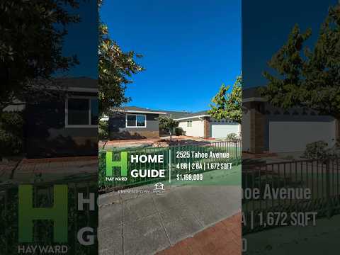 Hayward Home Guide | 2525 Tahoe Ave