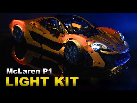 Light Kit for Lego McLaren P1 42172 by YEABRICKS Review