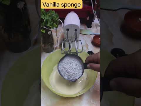 simple Vanilla sponge #YouTube shorts#shorts video #taste of homemade#Vanilla sponge#cooking channel