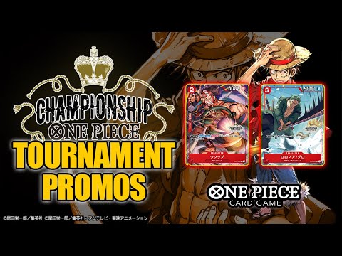 Tournament Promos! - One Piece Card Game