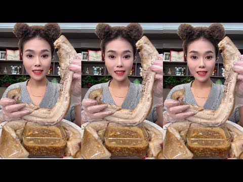 Pork belly mukbang