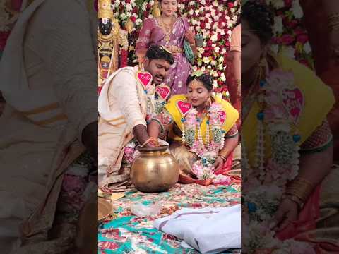 PRAKASH WEDS REETHU WEDDING SHORTS @LPNVLOGS #LPNVLOGS #wedding #teluguwedding #LOVE #lovebirds