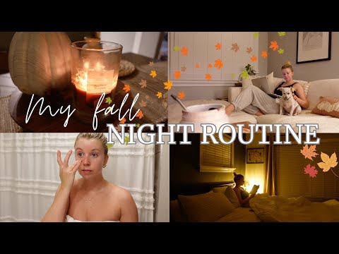 MY 2023 AUTUMN NIGHT ROUTINE 🕯️🌙🍂 relaxing, realistic + cozy routine as a teacher