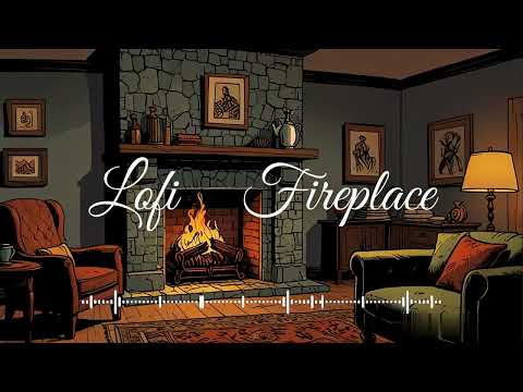 🔥 lofi Chill Beats Fireplace [ Escaping the Hard Day Study/Relax/Focus ] [2K]