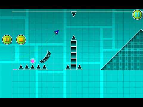 I builded a geometry dash level!