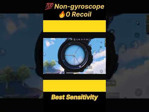 2024 🔥non-gyro no recoil Bgmi Best sensitivity 🎉#ytshorts #pubgmobile#YouTube Jokar89