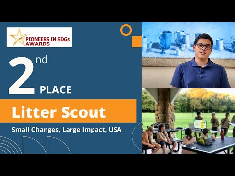 2nd PLACE - Litter Scout (USA)