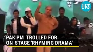 Pak PM trolled for 'Bharatanatyam'; Video goes viral as Shehbaz Sharif rhymes on-stage