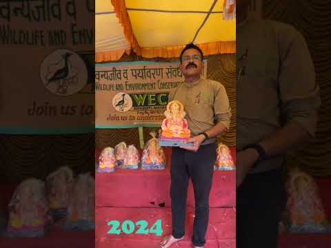 Eco-friendly Ganesh festival, Clay Ganesh Idols Campaign, WECS Activity 2024