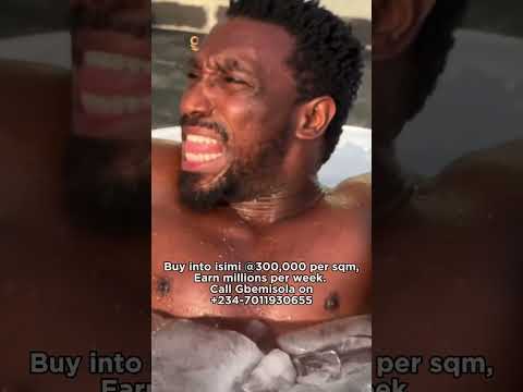 Aproko Doctor and Timi Dakolo took on the ultimate ice bath challenge  Full video on YouTube.#shorts