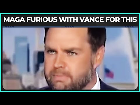 J.D. Vance TRIGGERS MAGA