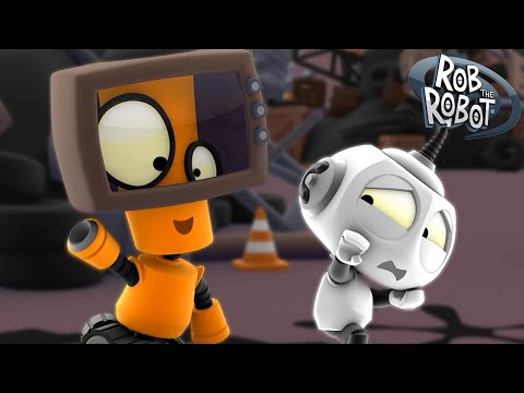 Extra-Terrestrial Television 👽📺 | Rob The Robot | Preschool Learning